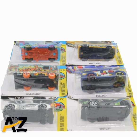 Lot Of 6 2015 Hot Wheels HW Art Cars Mattel 1:64 - Picture 11 of 11